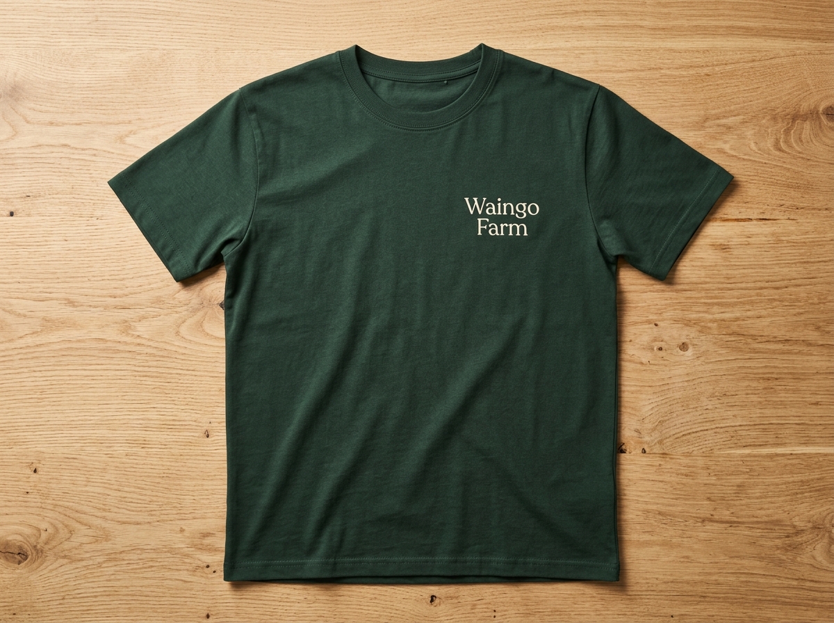Waingo Farm Branded Cotton T-Shirt